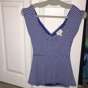 Anthropologie Deletta XS top
